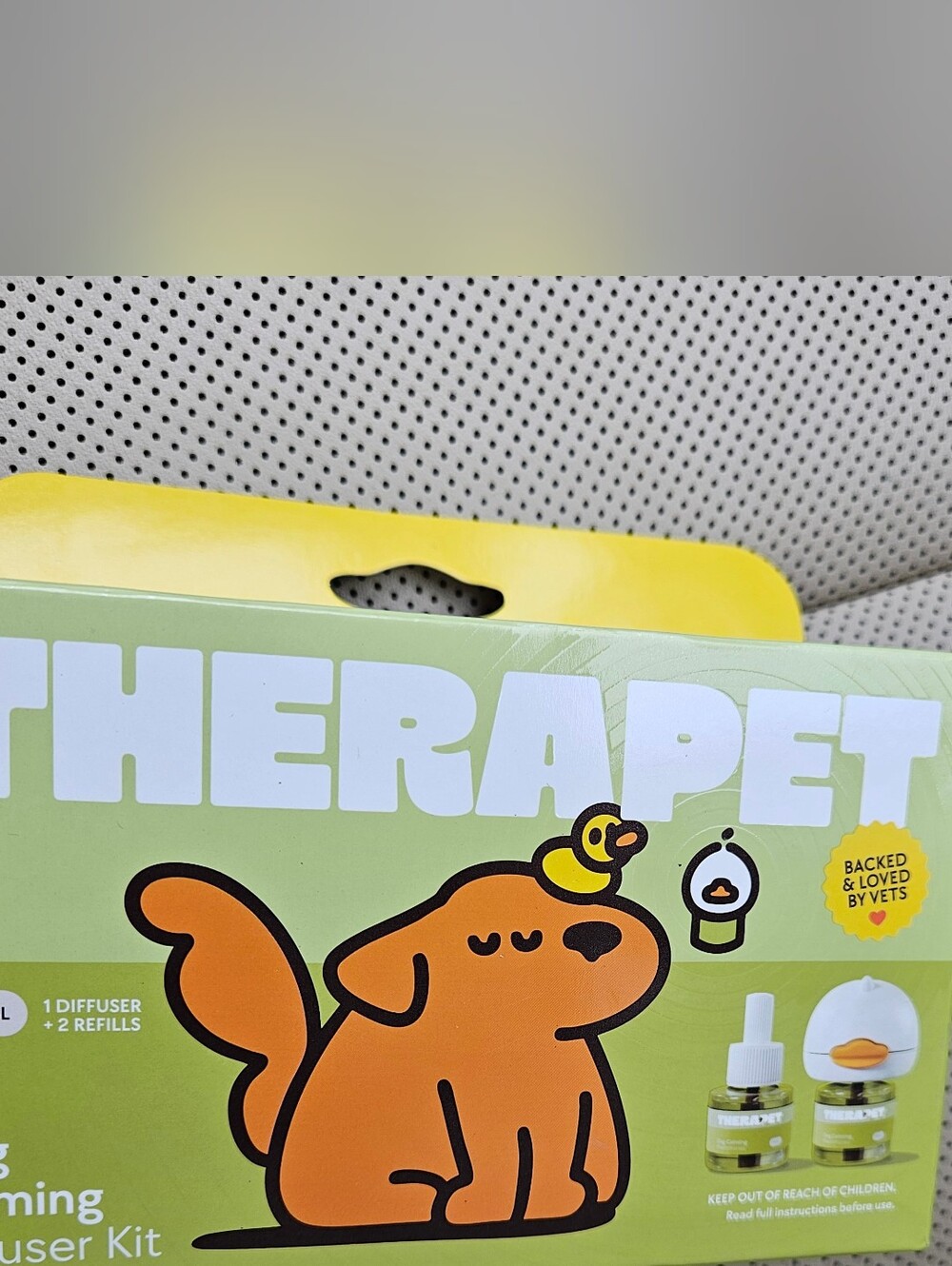 TheraPet Dog Calming Diffuser Kit w/ Refills 60 Day Anxiety Relief Pheromone Pet